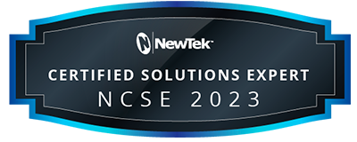 NewTek Certified Solution Expert NCSE 2023